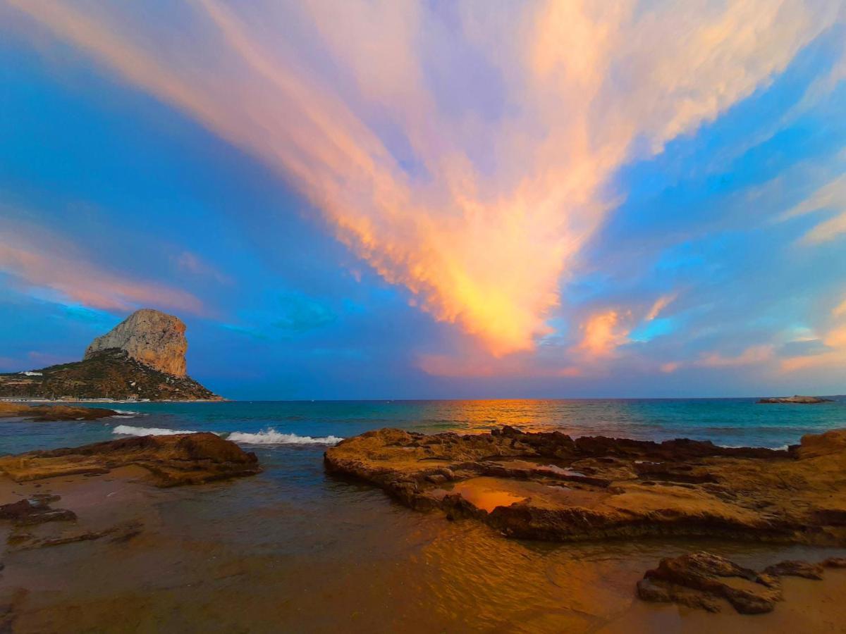 Atico Calpe Primera Linea De Playa Exteriér fotografie