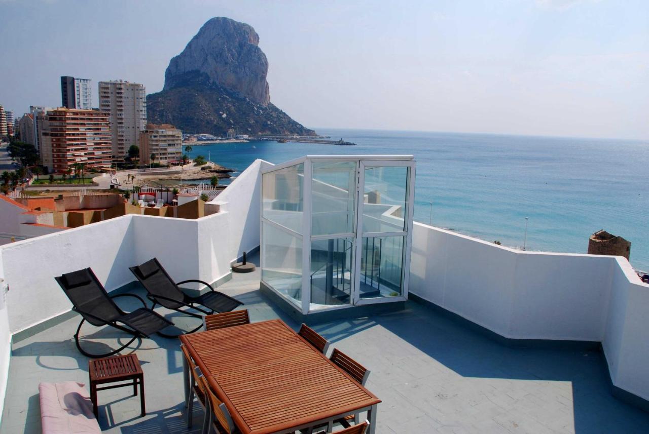 Atico Calpe Primera Linea De Playa Exteriér fotografie